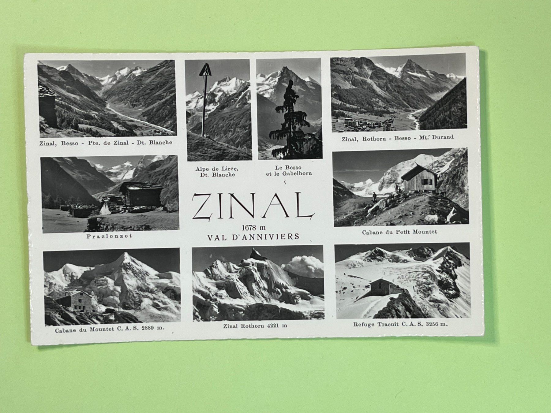 Cartes postales: Zinal - Val d'Anniviers – D'occasion à Steg VS par _vinci_