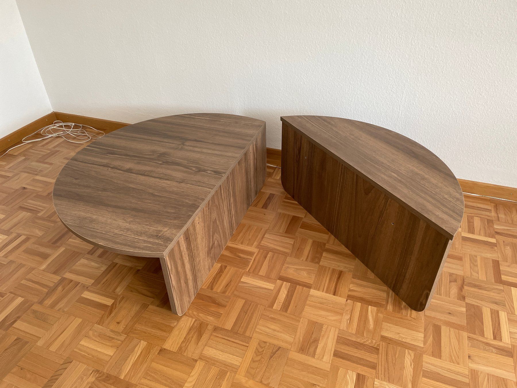 Tische: Dunkelbrauner, "halbierter" Couchtisch – Gebraucht aus Frauenfeld von -blubber- 2