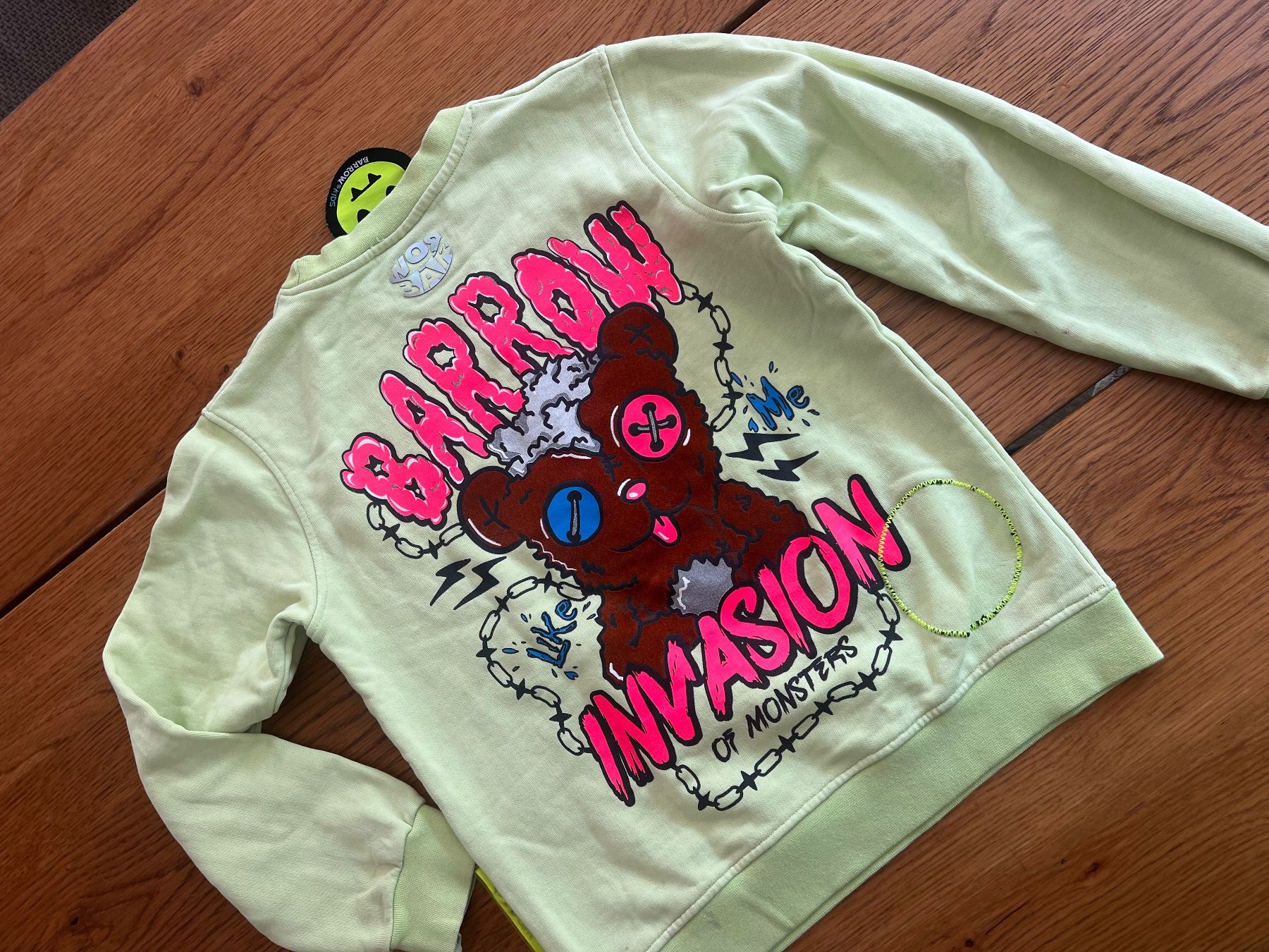 Maglioni & Felpe: Barrow Kids Pullover, Gr. 130 Monster Print! – Usato da Lufingen venduto da bombolulu