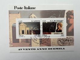 Italien 2000 Mi Block 21 Erstag  (A1202)