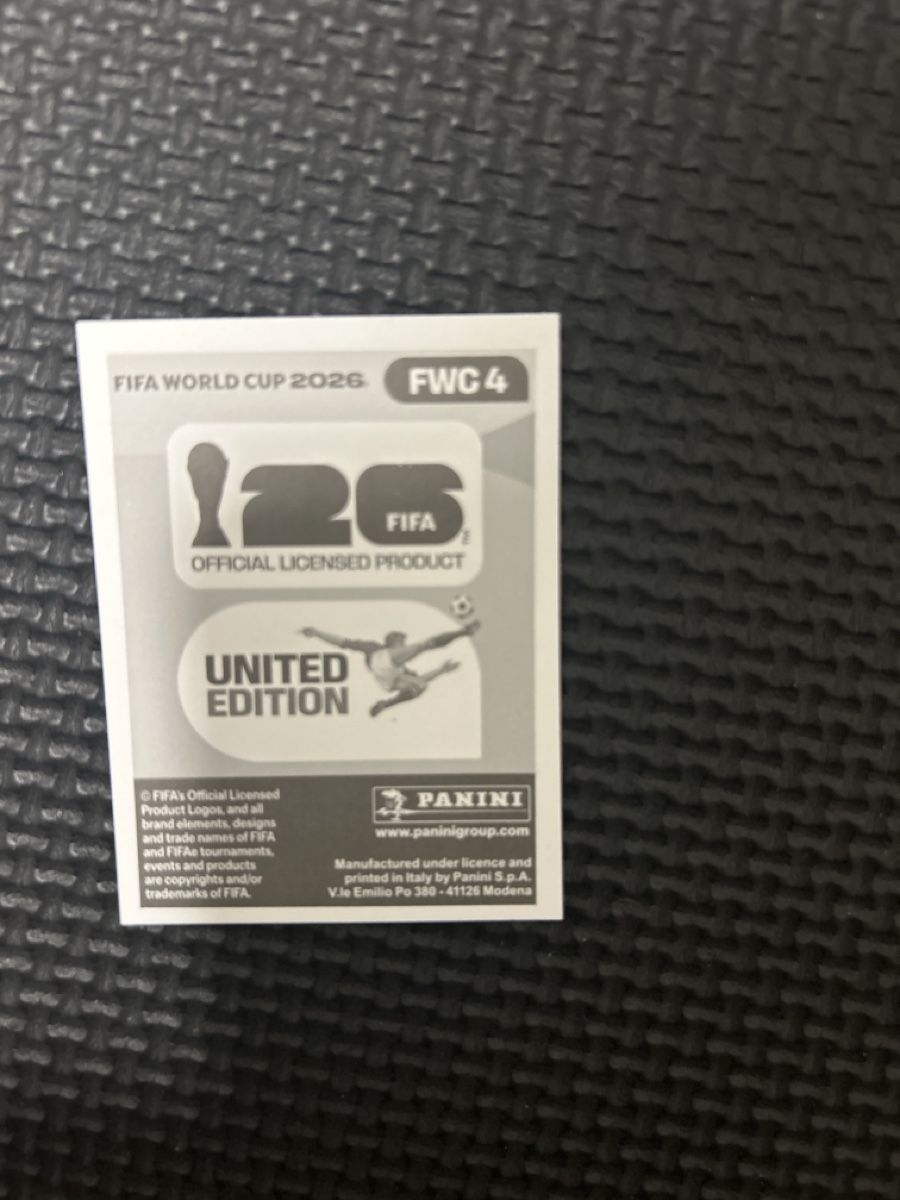 Panini Carte collezionabili: Panini FWC4 – Nuovo (secondo la descrizione) da Hilterfingen venduto da kin_zx9j 1