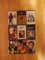 für Sammler 9st. Musikkassetten 