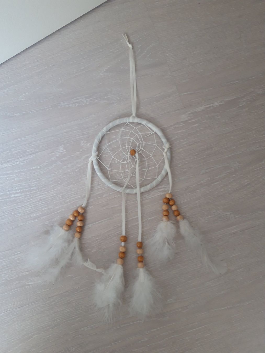 Tutte le decorazioni: Traumfänger Holzkugeln Federn Boho Ethno Shabby – Usato da Feuerthalen venduto da tanatha_st 3