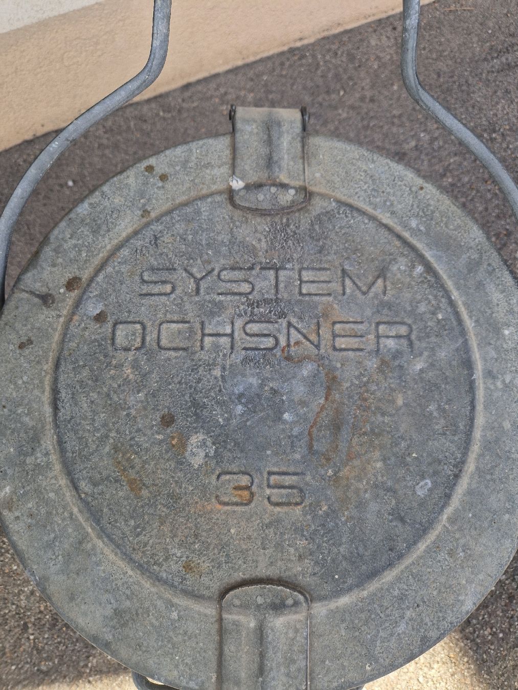 Ochsner Cestini per rifiuti: Abfalleimer System Ochsner Metall 35 Liter – Usato da Mörigen venduto da Clio111 7