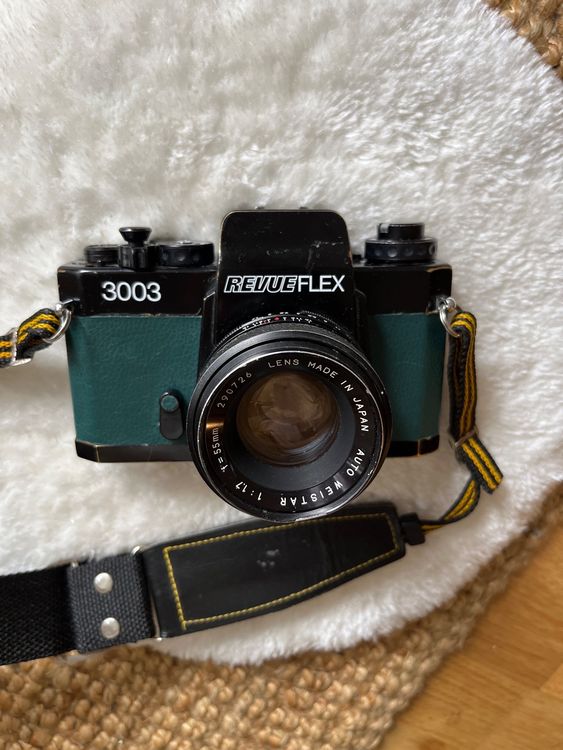 Revueflex 2000 CL + Revuenon 55mm F/2 Reflex analogica de 35mm