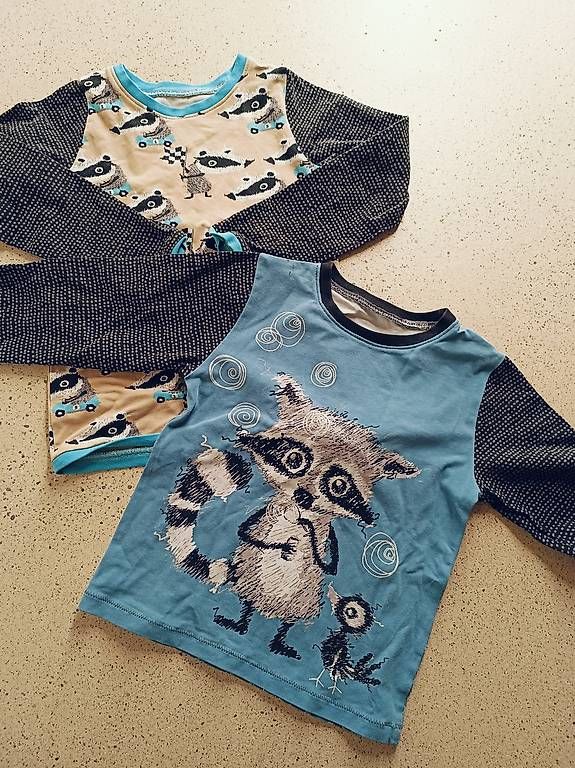 Pullover & Sweatshirts: Langarmshirts handmade Gr. 104/110 – Gebraucht aus Humlikon von Zitrone011