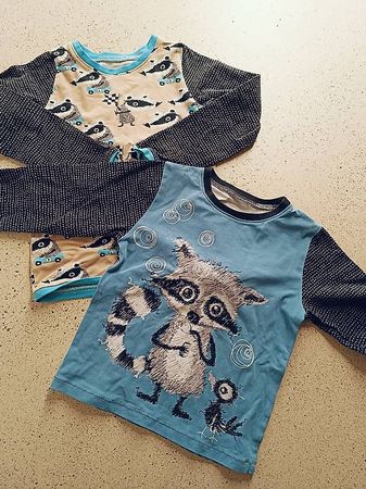 Langarmshirts handmade Gr. 104/110
