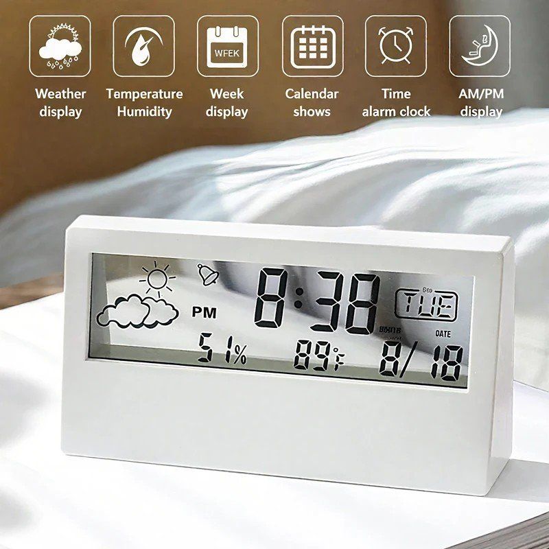 Altro per la casa: Thermo-Hygrometer digital Thermometer Luftfeuchtigkeit Innen – Nuovo e nell'imballaggio originale da Genève venduto da Promo- 6