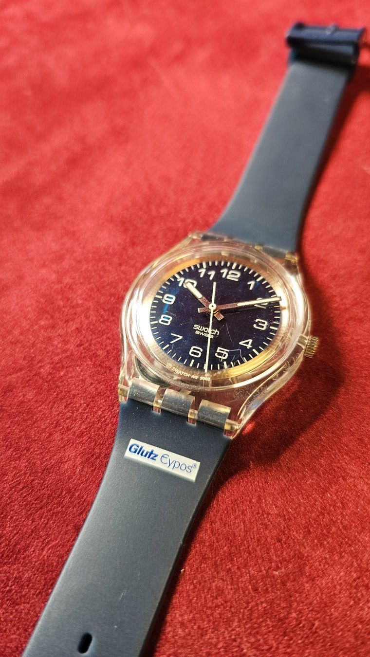 Swatch Montres: Swatch Swiss Watch Blue – D'occasion à Koppigen par Kellerfundsachen 2