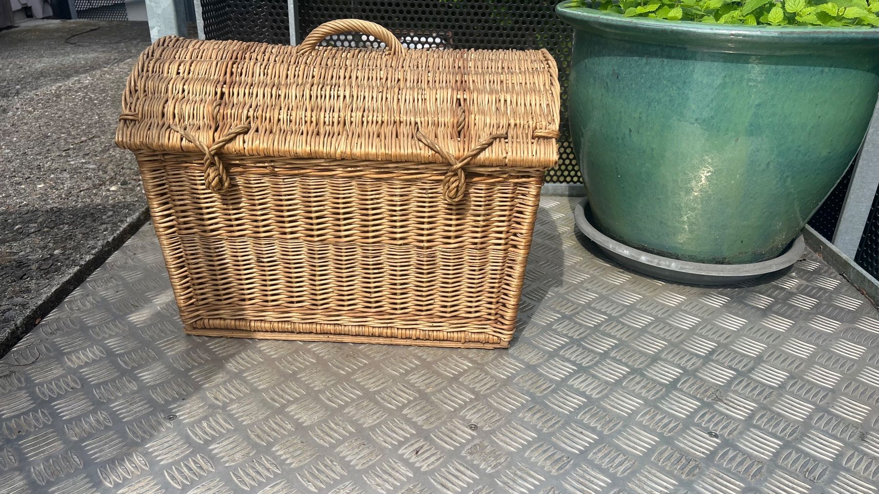 Altro per la casa: Vintage Picknickkorb – Usato da Schübelbach venduto da Dolly990_2 3