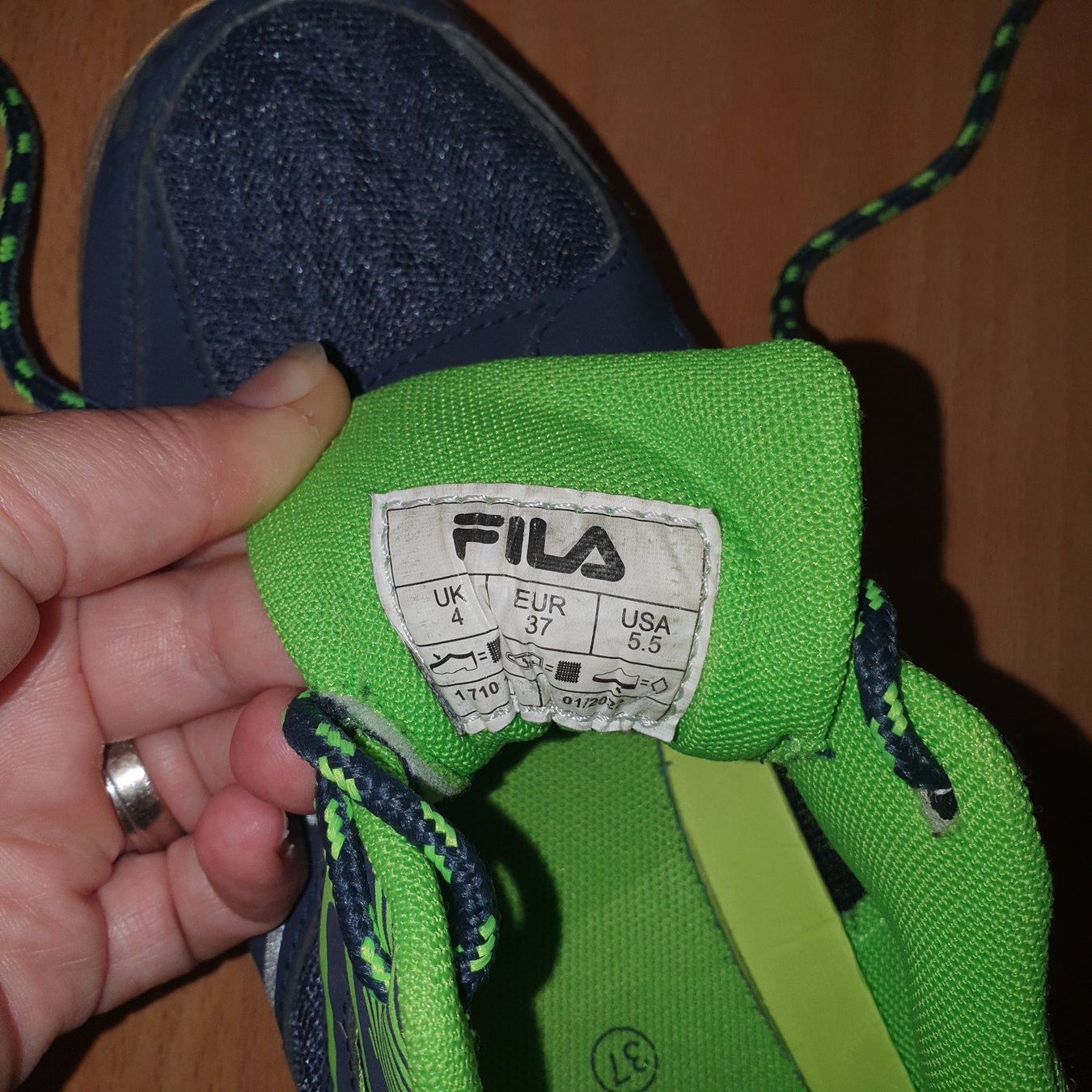 Fila Scarpe per ragazzi: Hallenschuhe v. Fila, Gr. 37 – Usato da Bilten venduto da pelanov 5