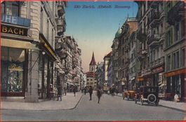 ZÜRICH Altstadt - Rennweg - Oldtimer, Auto