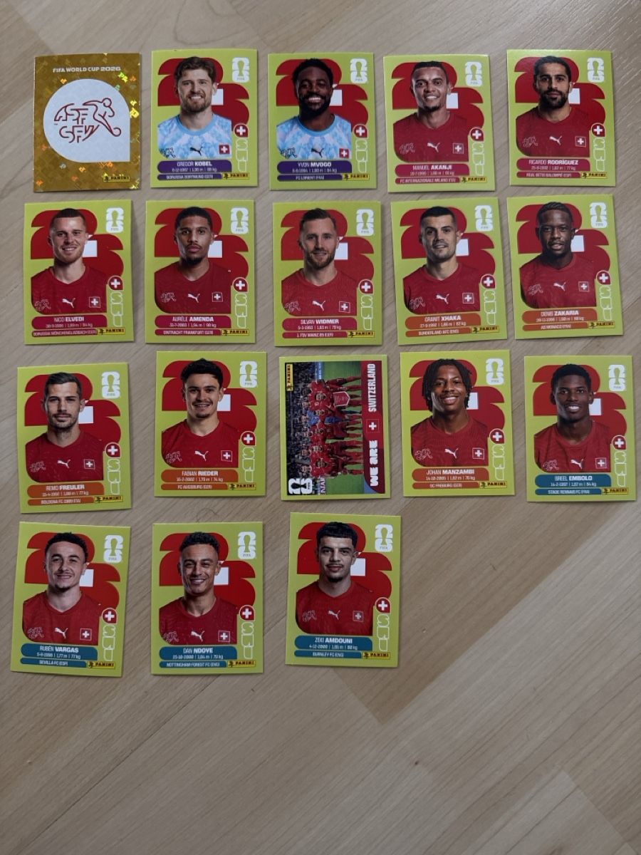 Panini Carte collezionabili: Panini Svizzera  – Nuovo (secondo la descrizione) da Thun venduto da sergio1981
