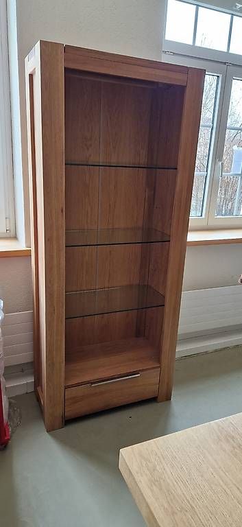 Vetrine: Vitrine neu Eiche massiv Holz – Nuovo e nell'imballaggio originale da Lützelflüh-Goldb venduto da Rampenverkauf_72_ 2