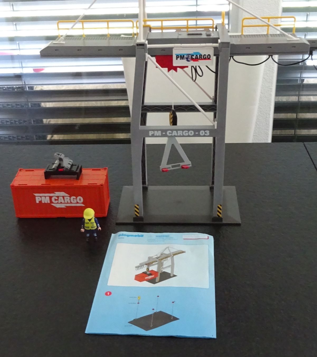 Playmobil Giocattoli: Playmobil 5254 - Elektrisches Verladeterminal – Usato da Wagenhausen venduto da Svema 1