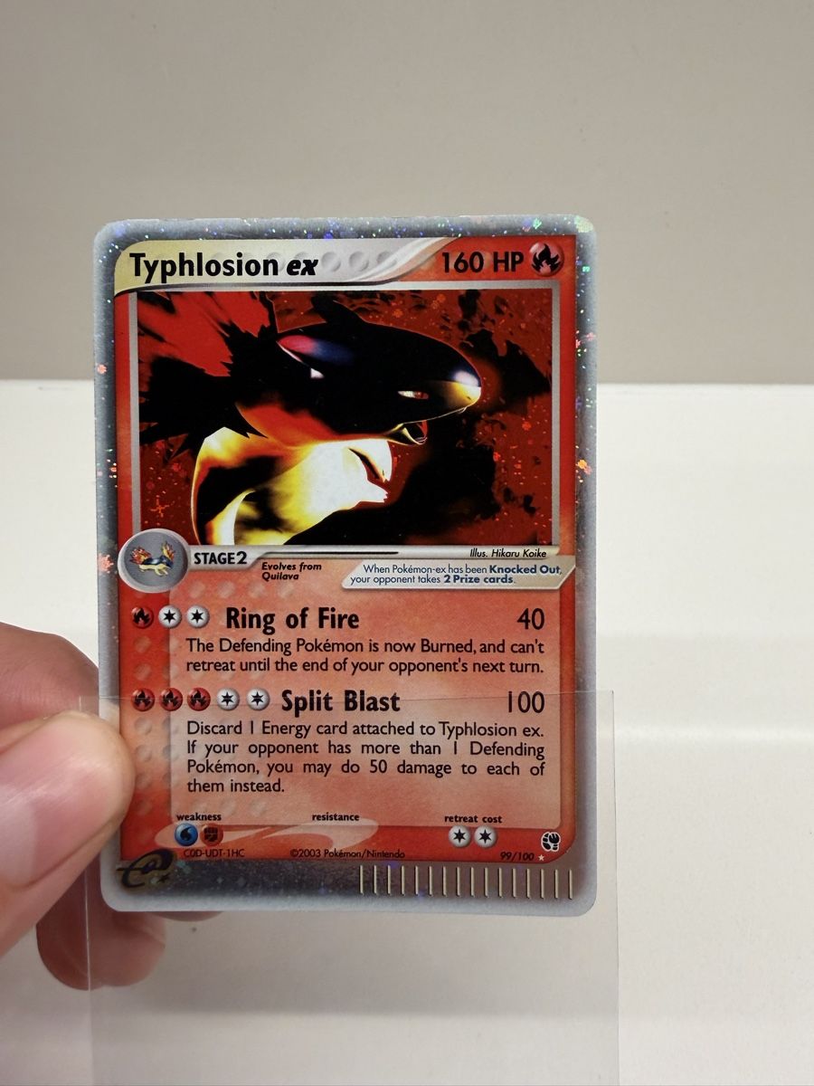 Pokémon Cartes à collectionner: Thyplosion ex Ultra Rare ex Sandstorm 2003 – D'occasion à Arlesheim par WungaBunga 2