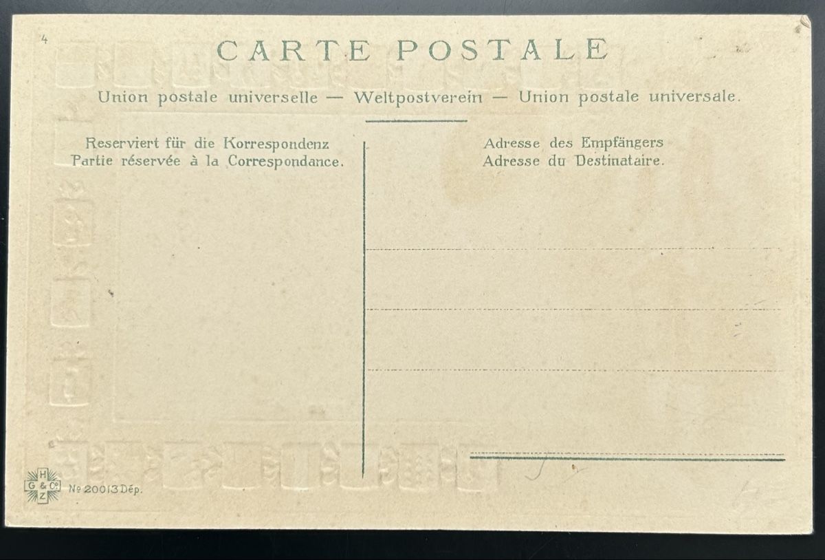 Cartoline postali: Prägekarte Appenzell  – Usato da Horw venduto da Tellbub 1