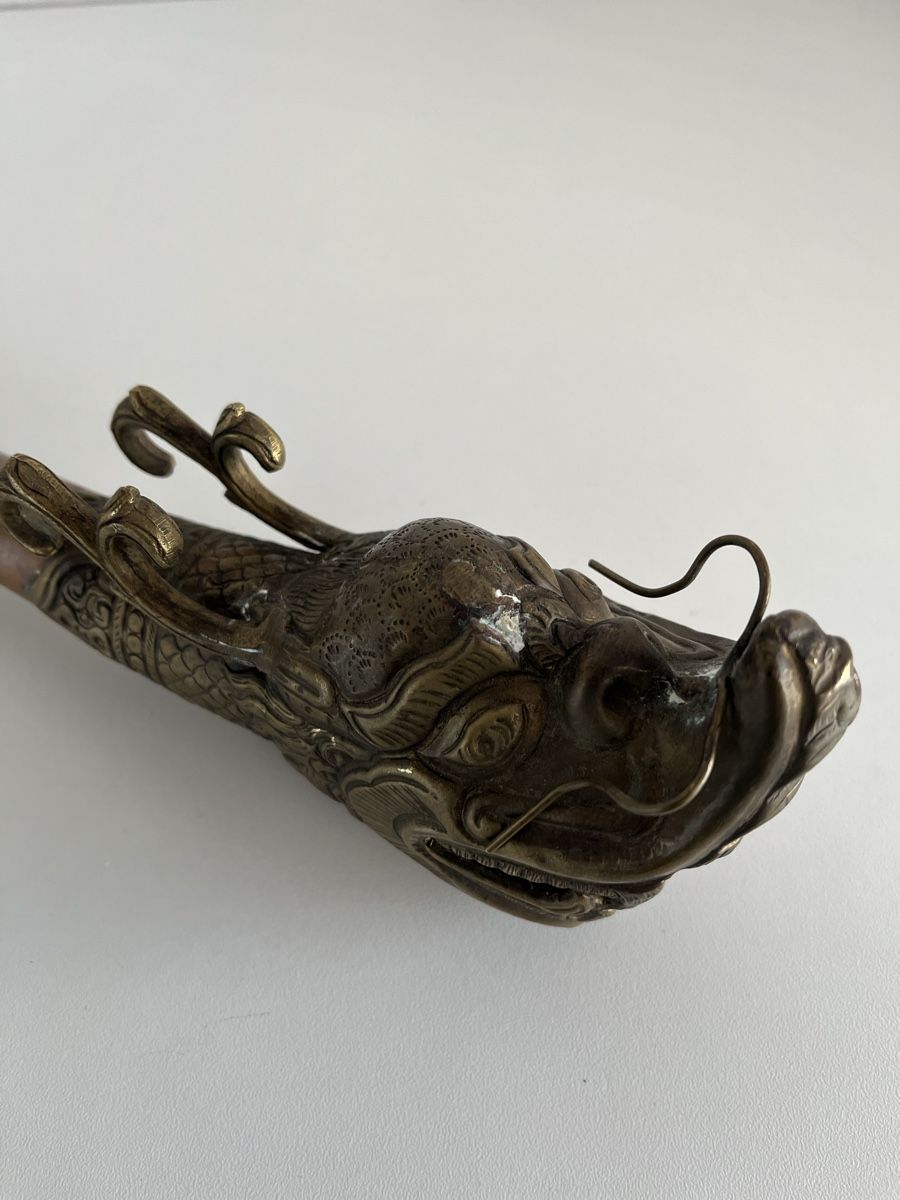 Tutte le decorazioni: Drachenkopf Trompete Tibet / Kupfer,Messing – Usato da Wetzikon ZH venduto da seli03 6