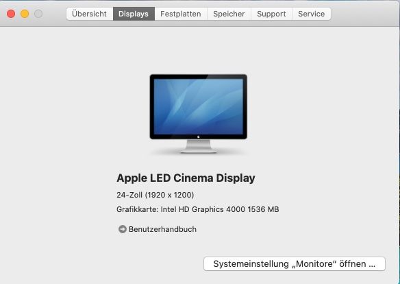 Apple PCs: Apple Mac mini komplett mit 24" Apple Cinema Display – Gebraucht aus Urnäsch von Peckinpah 1