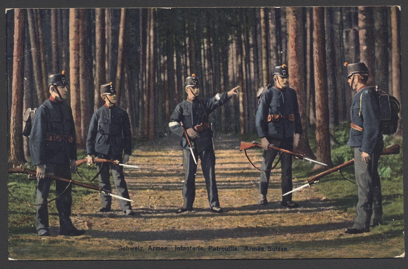Cartoline postali: PK Infanterie (06) – Usato da Siebnen venduto da Fstaehli