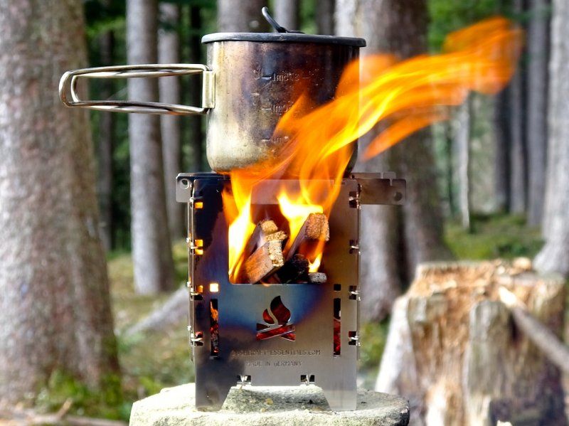 Griglie: Bushbox XL - Kocher - Grill - Edelstahl – Nuovo e nell'imballaggio originale da Seon venduto da Hl5703 2