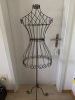 Wire Mannequin Dress Form Stand Black Metal Decorative Displ