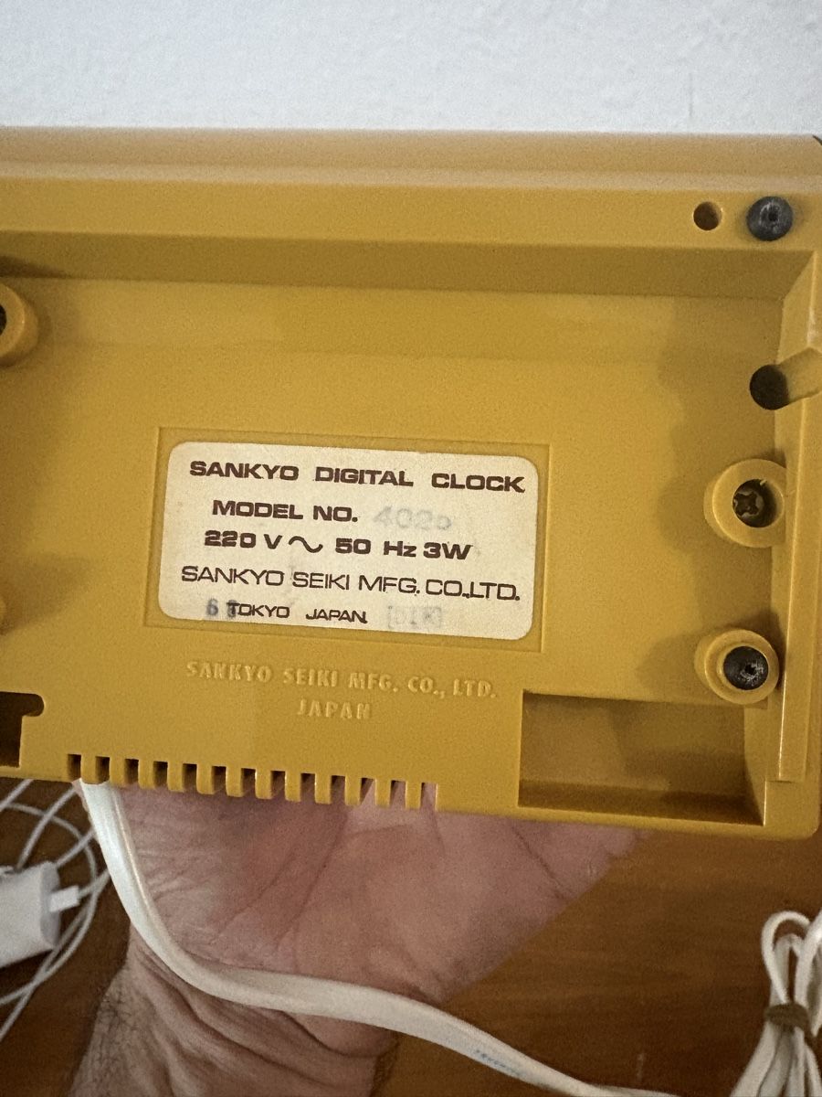 Sveglie: Réveil vintage Sankyo – Usato da petit lancy venduto da FerreiraLuis 5