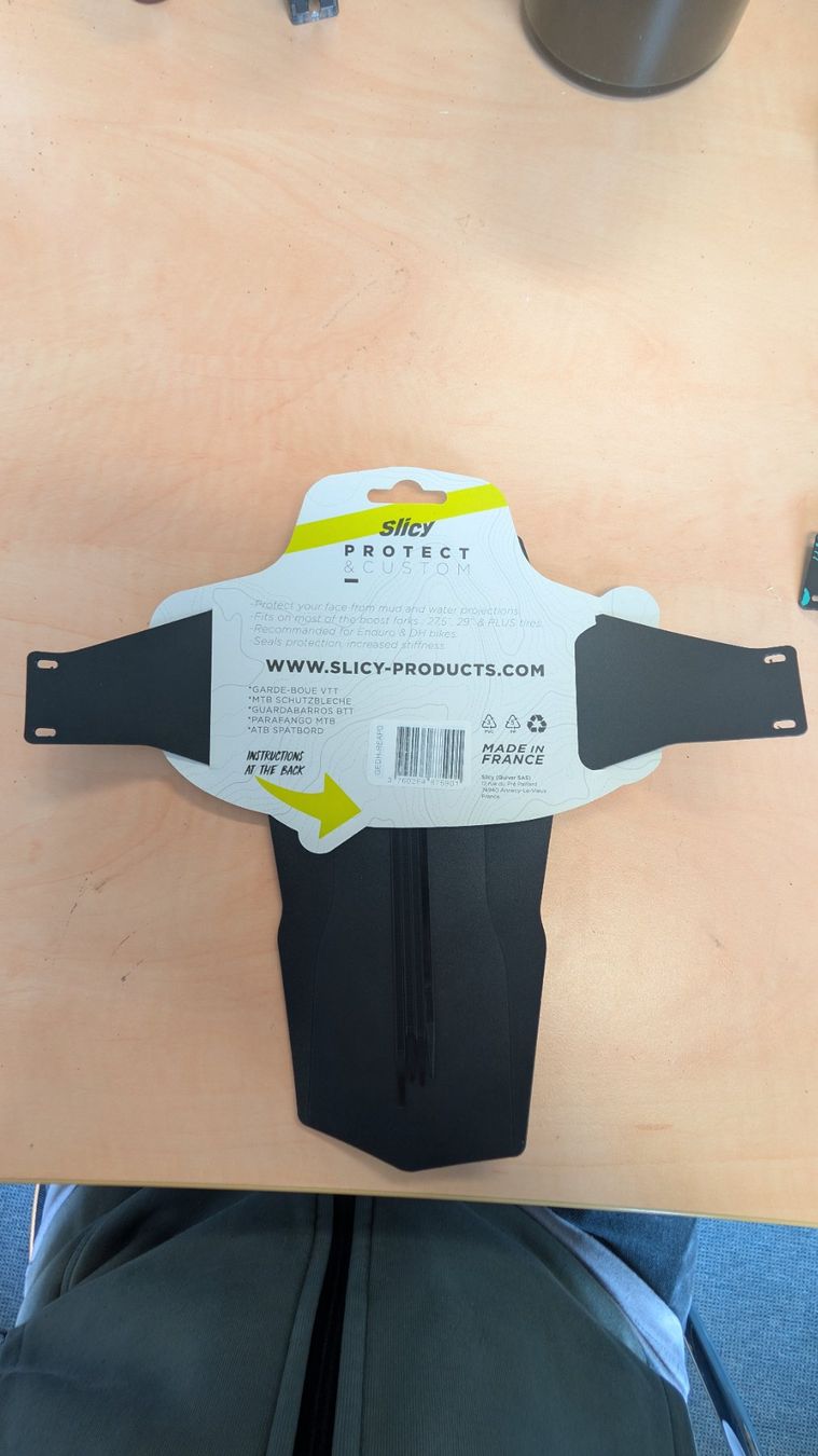 Pezzi di ricambio: Slicy Mudguard; div. Designs - Neu & OVP! – Nuovo e nell'imballaggio originale da Aarau venduto da Kybernetik 1