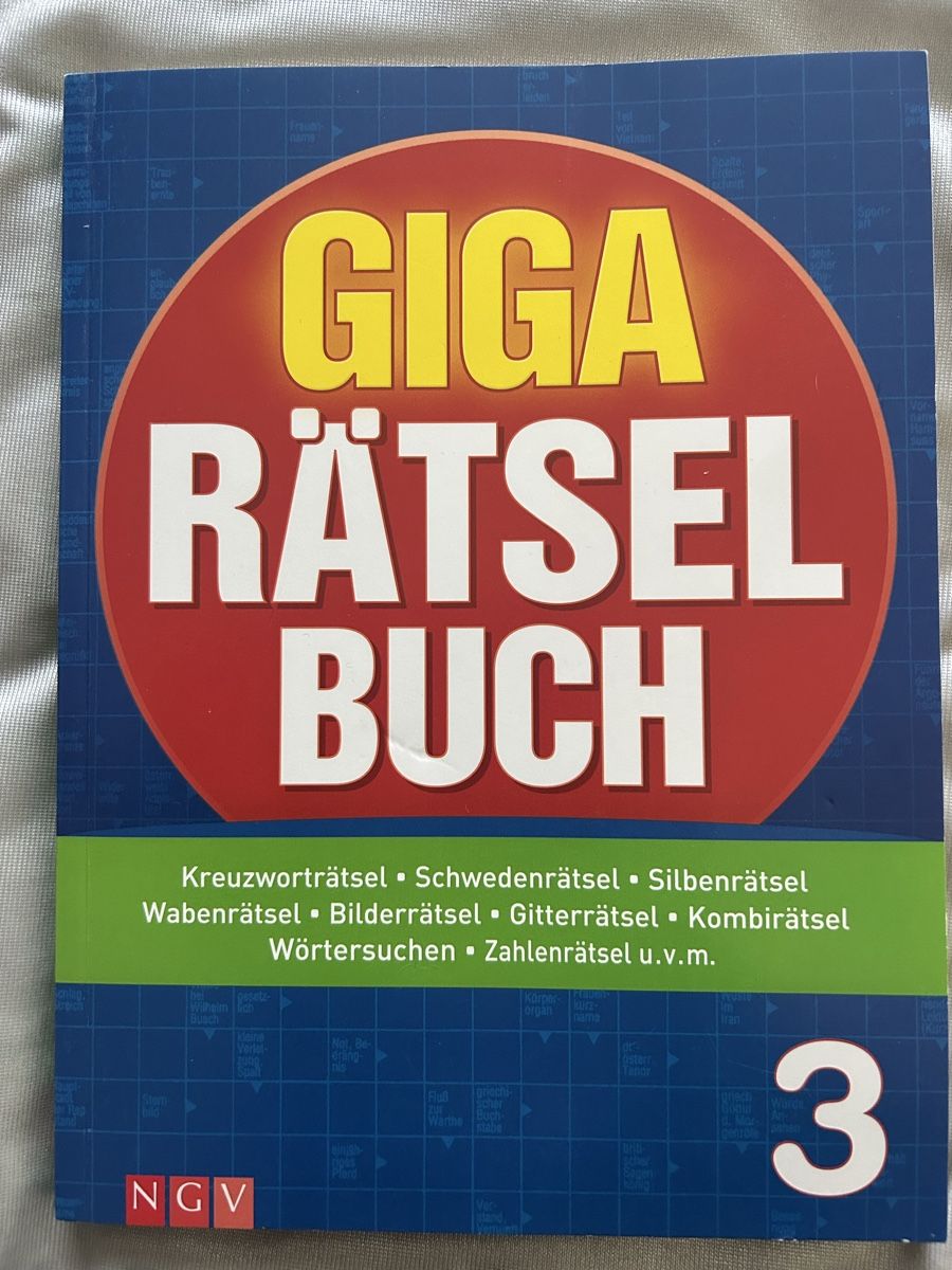Libri: ***GIGA Rätsel-Bich ***NEU*** NP.9.95 – Nuovo (secondo la descrizione) da Winterthur venduto da stella67