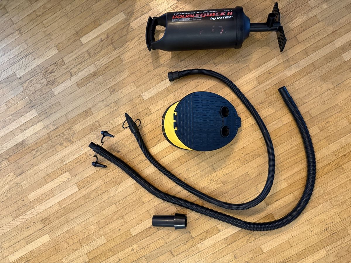 Barche: Inflatable Boat Intex Excursion 4 Set used once – Usato da Luzern venduto da fra_rd2x 5