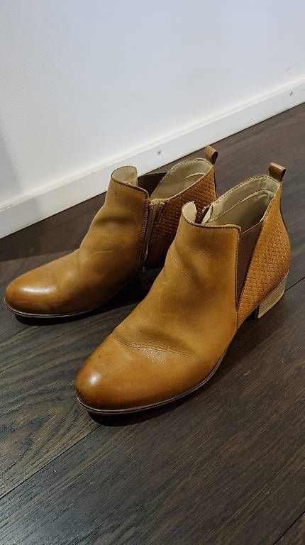 Damenschuhe: Ankle Boots Leder – Gebraucht aus Zürich von loo_nhk8