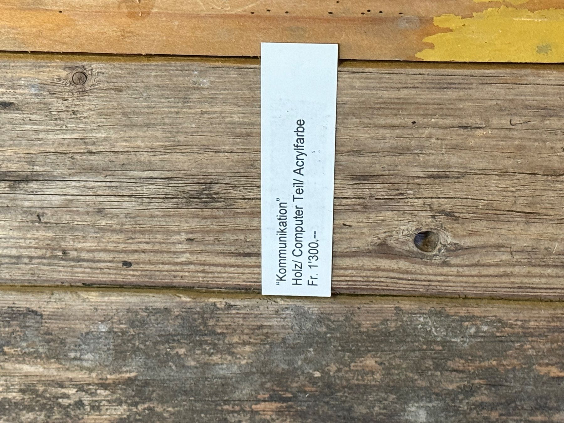 Dipinti: Mischtechnik Holz Computertechnik Acryl anonym – Usato da Bern venduto da Jwpm66 4