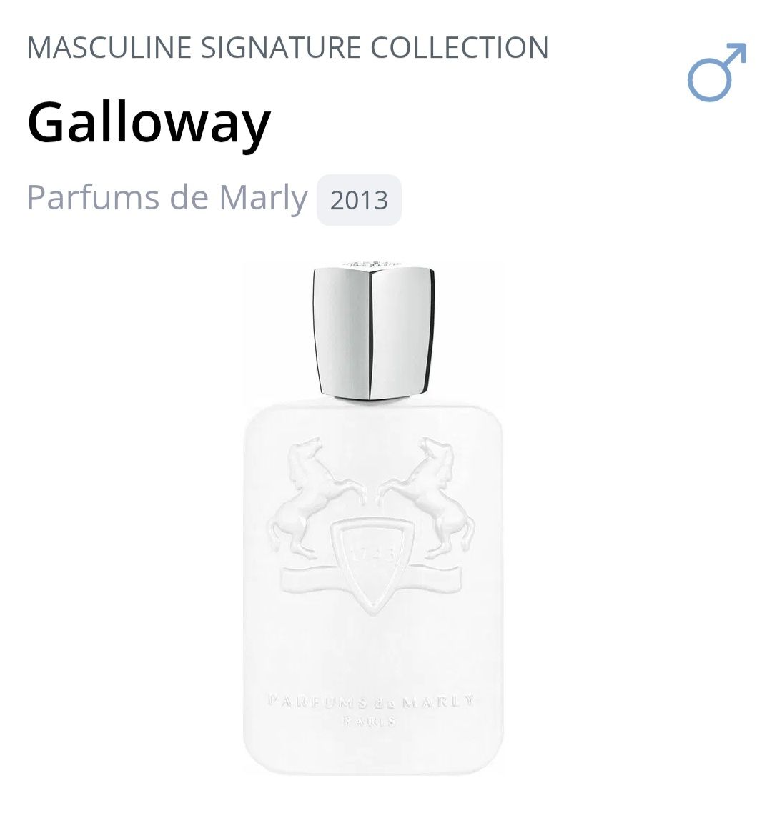 Profumi & Eau de Toilette: 5 ml GALLOWAY PARFUMS DE MARLY ABFÜLLUNG – Nuovo (secondo la descrizione) da St. Gallen venduto da CaliSunshine 2