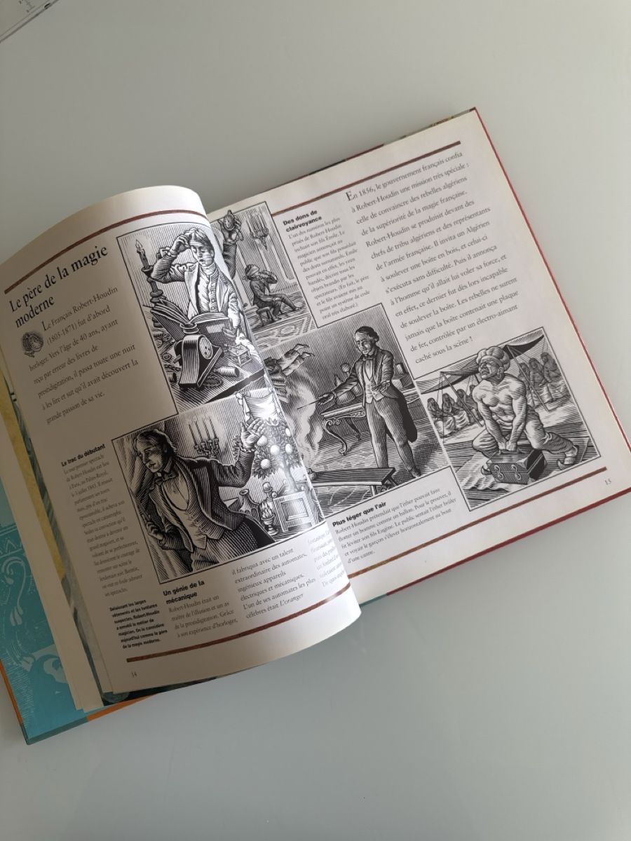 Libri: Magie et Magiciens - Peter Eldin édition Nathan 1997 – Usato da Neuchâtel venduto da Elipshop 6