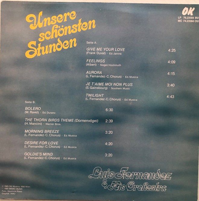 Dischi in vinile: 6x LPs div. Orchester – Usato da Grüningen venduto da azulvinyl 1