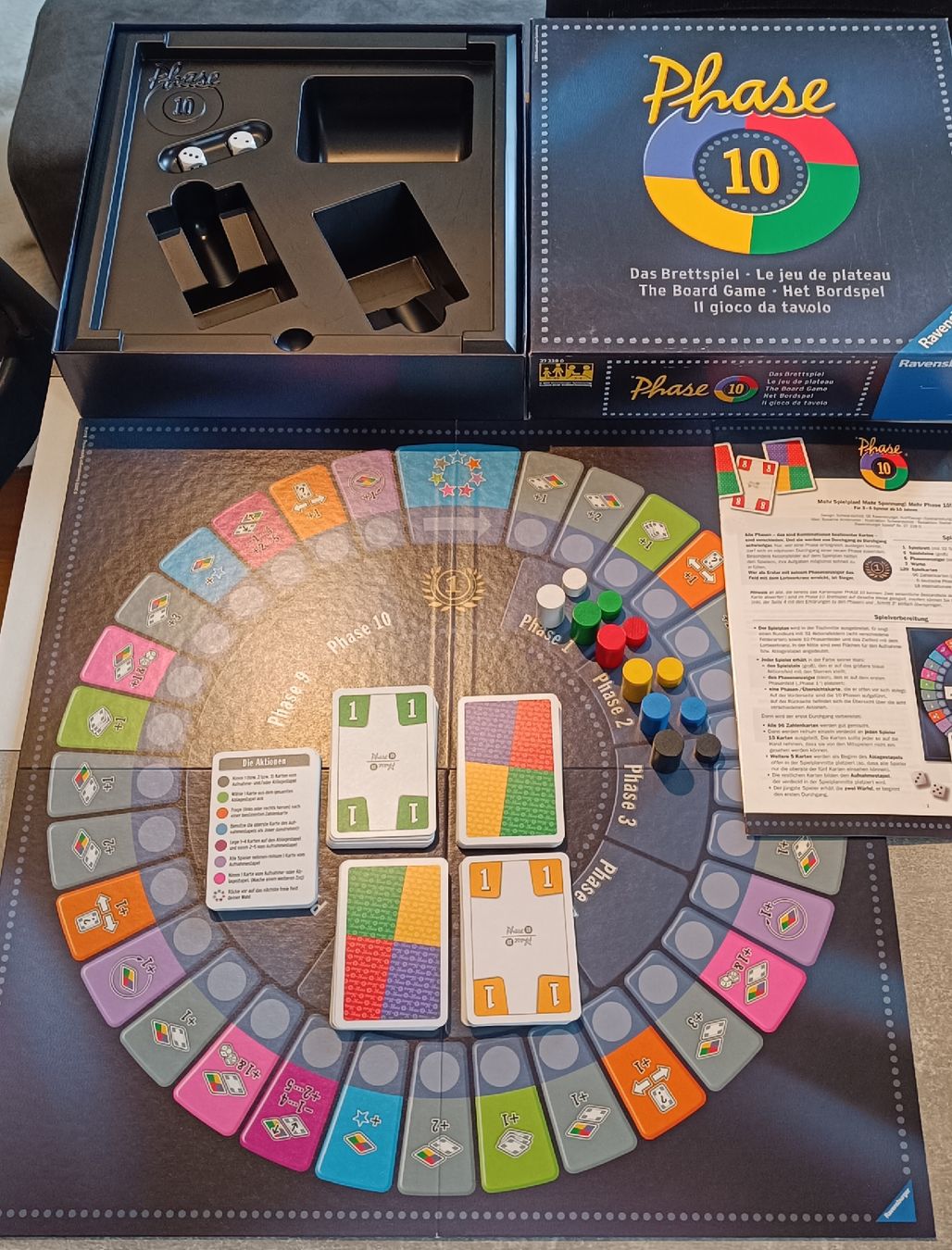 Ravensburger Giochi: Phase 10 - Das Brettspiel – Nuovo (secondo la descrizione) da Arbon venduto da Gatto81 4