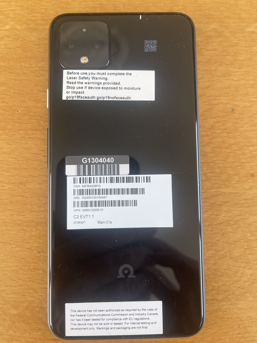 Google Portables: Google Pixel 4 Smartphone guter Zustand – D'occasion à Wängi par Bmo 1