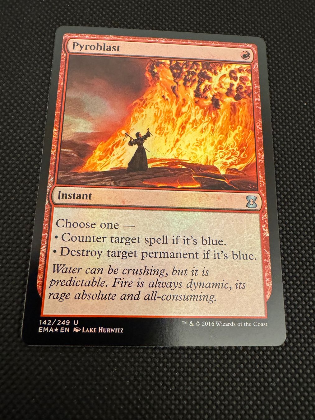 Magic The Gathering Carte collezionabili: Foil Pyroblast MTG – Usato da Bramois venduto da RicardoFernandes