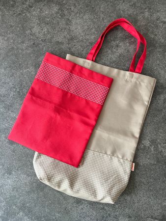 SWISS Shopper Tasche, Einkaufstasche - Größe 41x30x8cm