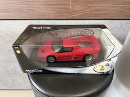 Hot Wheels Ferrari F50 1:18, Neu in OVP, Sammlerstück