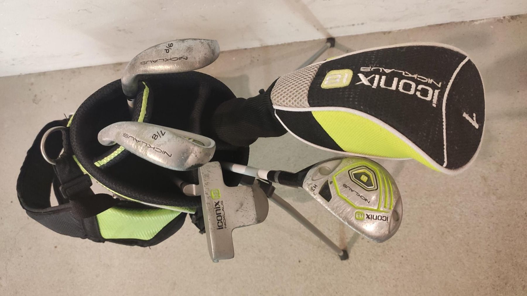 Schläger & Sets: Golftasche mit Schläger - Kinderset – Gebraucht aus Elsau von  1