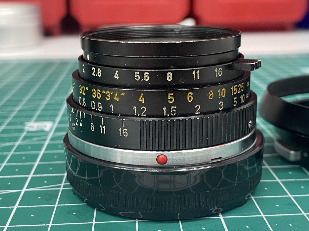 Leica Obiettivi: Leica Summicron-M 35mm/2 V3 revidiert – Usato da Zürich venduto da analogeschatzkiste 3