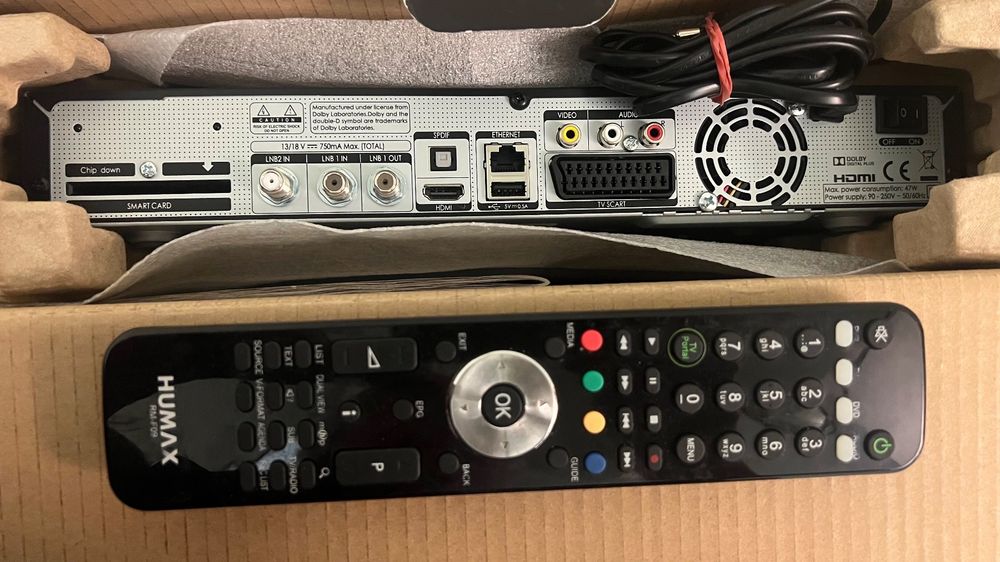 Sat Receiver Humax HDR1001S für ital. TIVU SAT Programme Kaufen auf