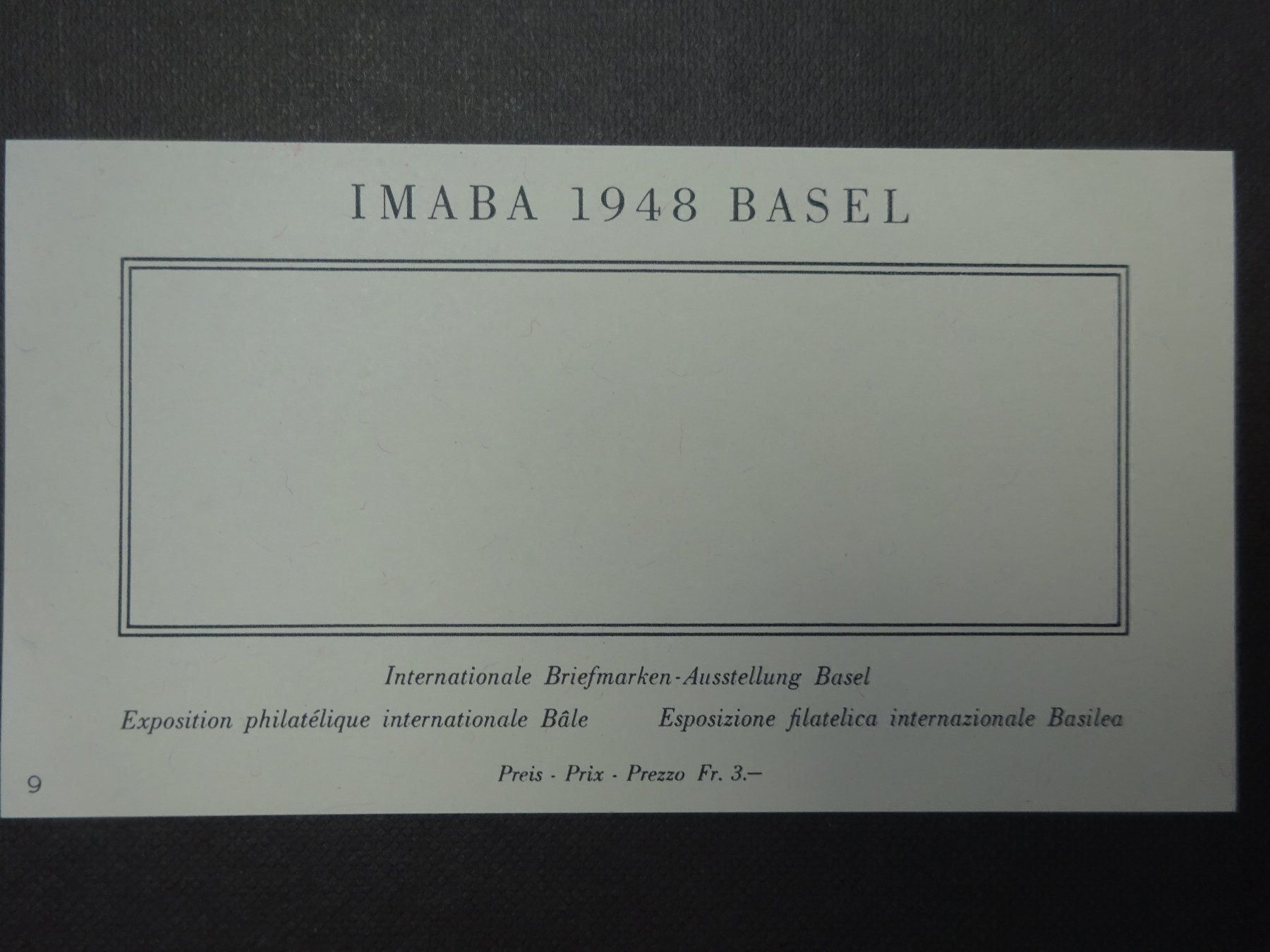 Tutti i francobolli: 1948 W31.W Werdegang Block postfrisch** – Usato da Appenzell-Steinegg venduto da adi1975 1