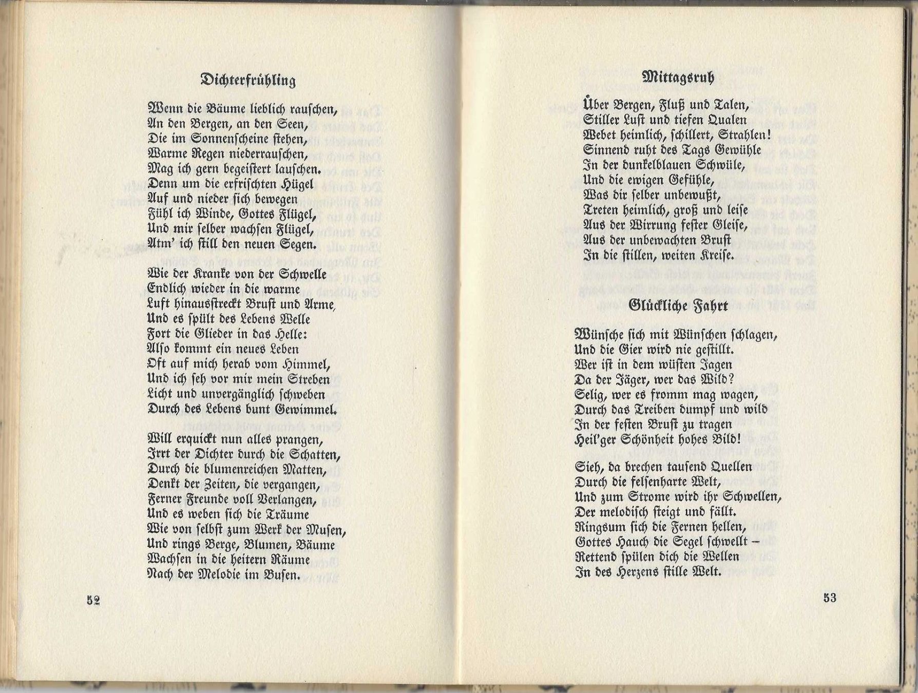 Libri: Joseph von Eichendorff - Gedichte, Insel-Bücherei Nr. 268 – Usato da Flims - Dorf venduto da Stagediver 3