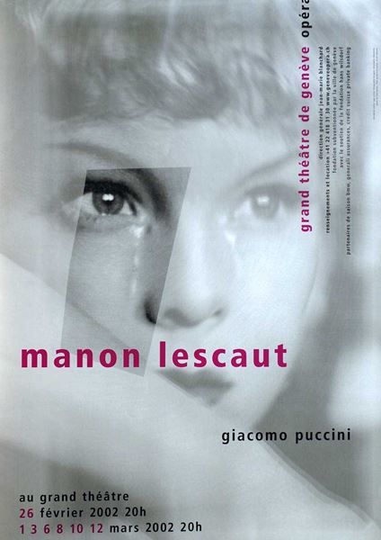 Poster & Bilder: Manon Lescaut – Neu (gemäss Beschreibung) aus Bern von Vintage-Art-Poster