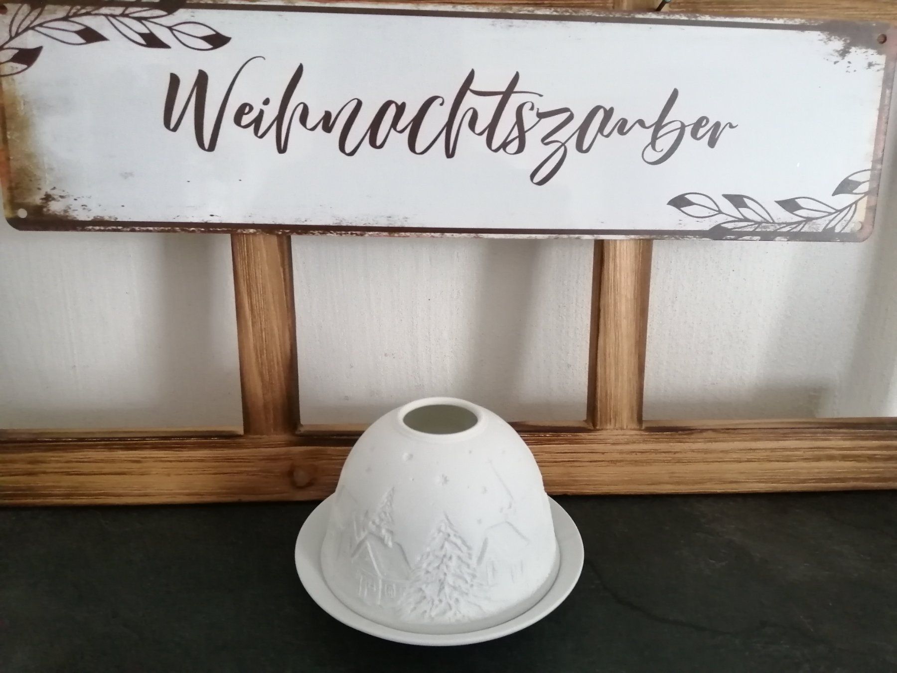 Toutes les décorations: 👀 Winterdorf  3D Licht Bild mit Teelicht – Neuf avec emballage d'origine à langenthal par Jordi04 1