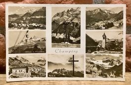 CHAMPÉRY - Mehrbild - Luftseilbahn - Dorfansicht