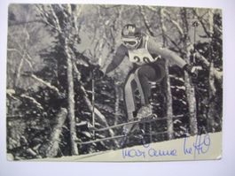 MARIANNE HEFTI (CH) SKISTAR  HANDSIGNIERT AK !