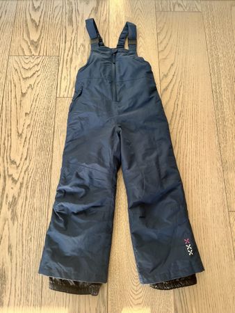 Dunkelblaue Skihose für Mädchen 110/116